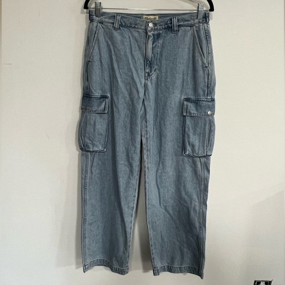 *NEW* Madewell Low Slung Cargo Jeans - Picture 6 of 16